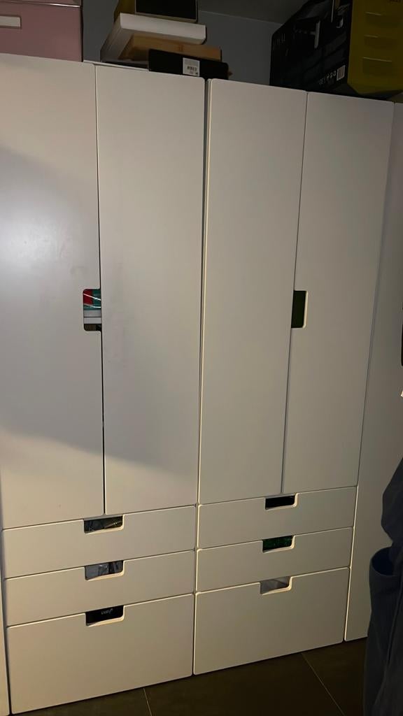 Ikea KLEDINGKASTEN WIT, Ophalen, Zo goed als nieuw
