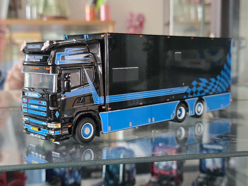 Scania wsi sjaak kentie, Hobby en Vrije tijd, Modelauto's | 1:50, Ophalen of Verzenden, Zo goed als nieuw, Bus of Vrachtwagen