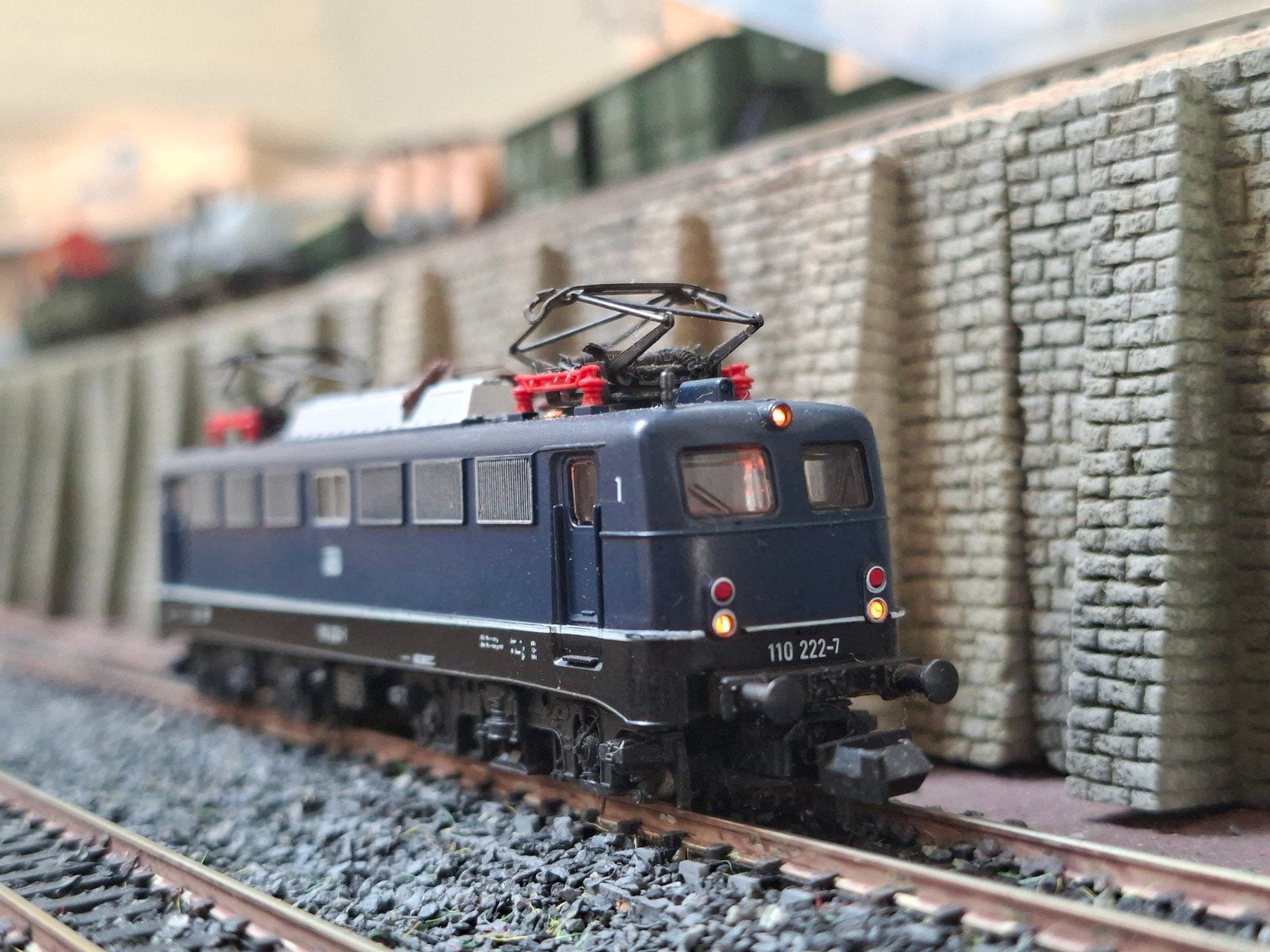 Mooie br 110 van fleischmann, Gebruikt, Fleischmann, Ophalen of Verzenden, Gelijkstroom