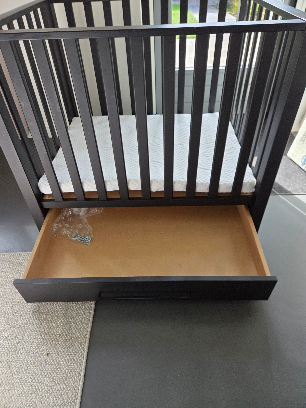 Europe Baby Casper II - Box met lade - Mat Zwart, Ophalen, Gebruikt, Overige typen