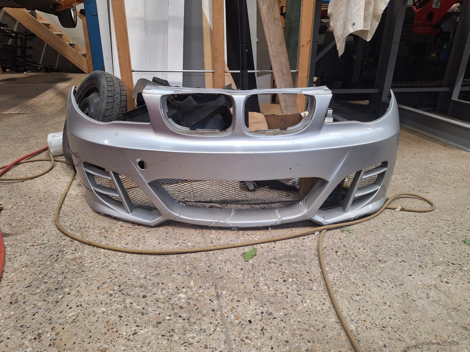 KERSCHER BUMPER BMW 1-serie E82 Voorbumper, Auto-onderdelen, Ophalen, Gebruikt, Voor, Bumper