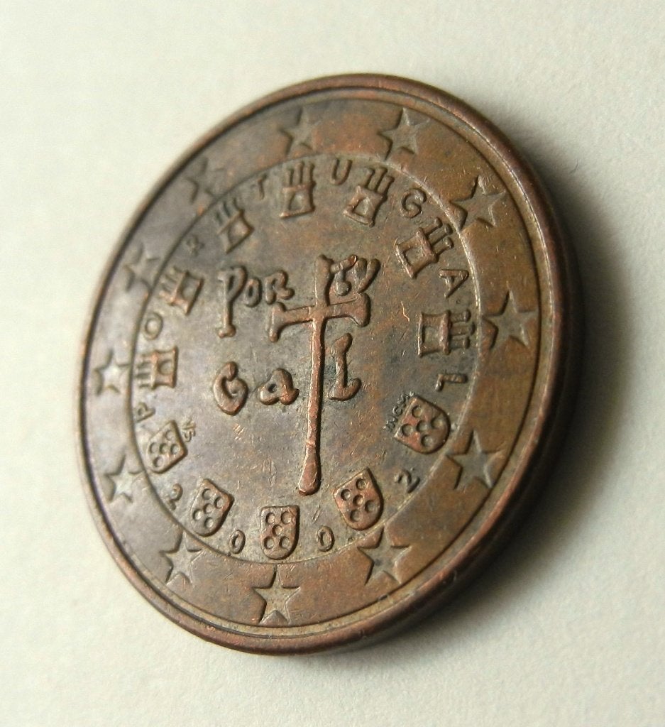 Portugal 5 eurocent 2002, Verzenden, Portugal, 5 cent, Losse munt
