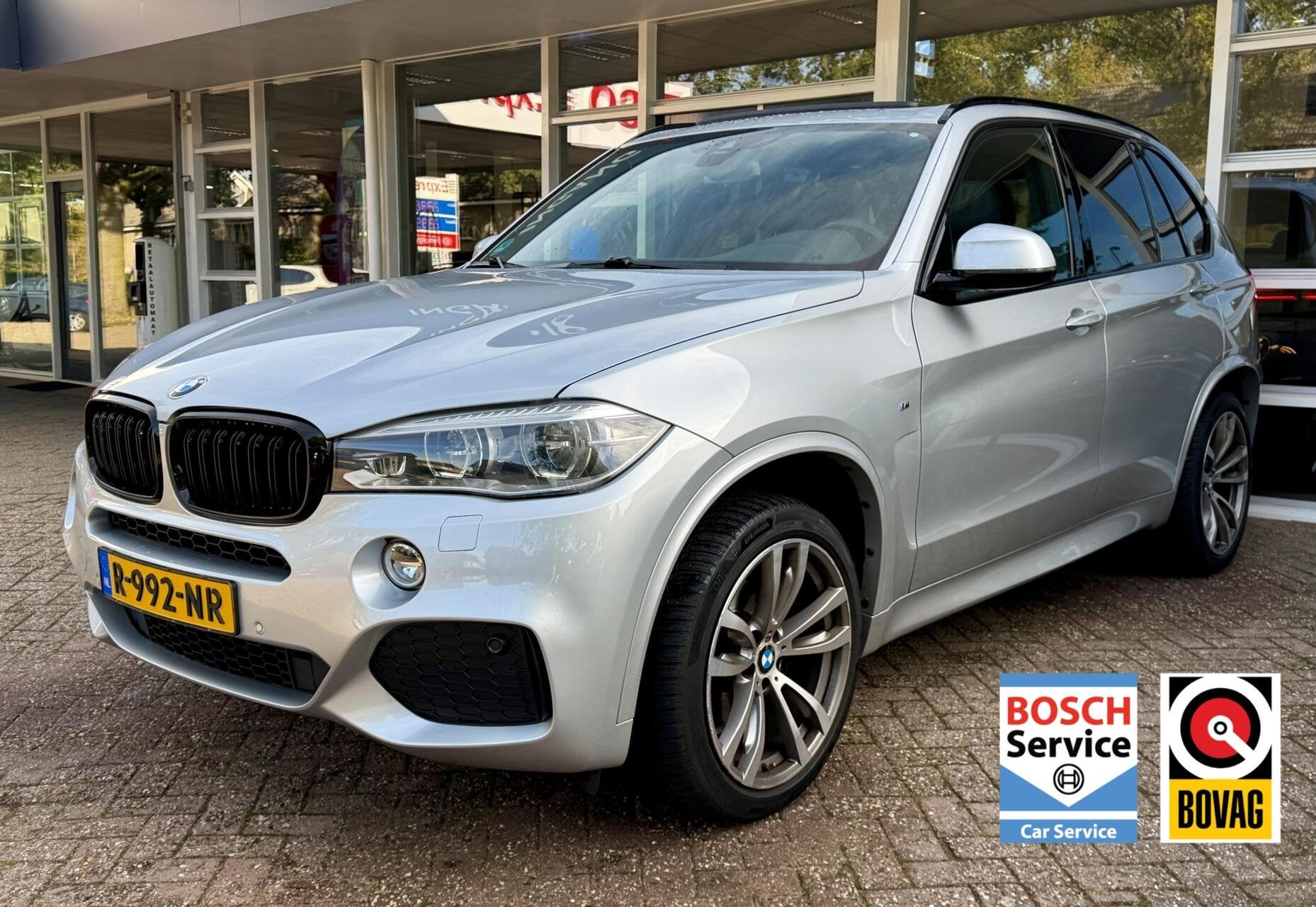 BMW X5 xDrive30d M-sport Pano, Leer, H/K, Navi, LM.., Auto's, Gebruikt, 2993 cc, Leder, Bedrijf