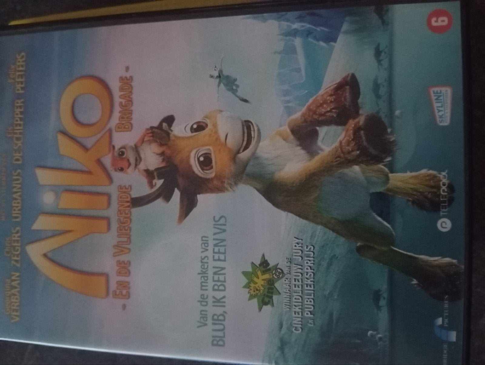 Niko en de Vliegende Brigade DVD - Familiefilm, Cd's en Dvd's, Avontuur, Gebruikt, Ophalen of Verzenden, Vanaf 6 jaar