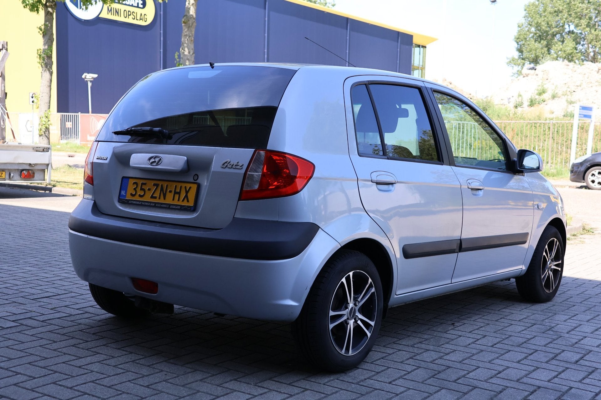 Hyundai Getz 1.4i Active Cool |Airco | Trekhaak|, Auto's, Hyundai, Voorwielaandrijving, Zwart, 4 cilinders, Origineel Nederlands