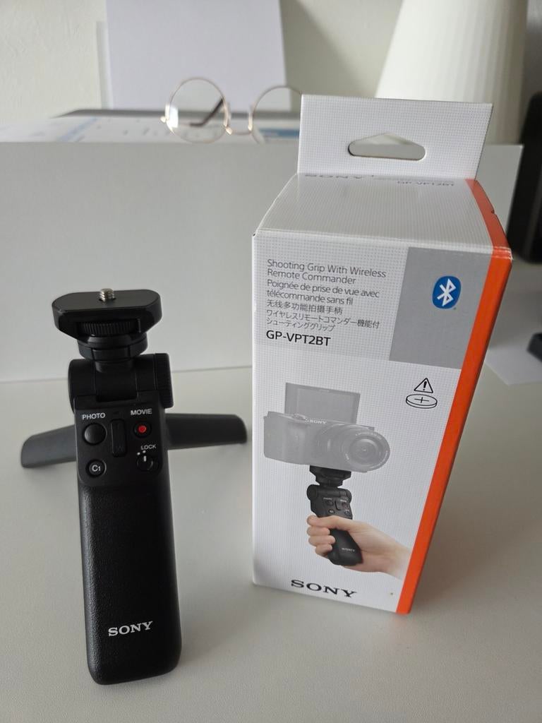 Sony GP-VPT2BT Shooting Grip met Draadloze Afstandsbediening, Ophalen of Verzenden, Nieuw, Ministatief, Met balhoofd