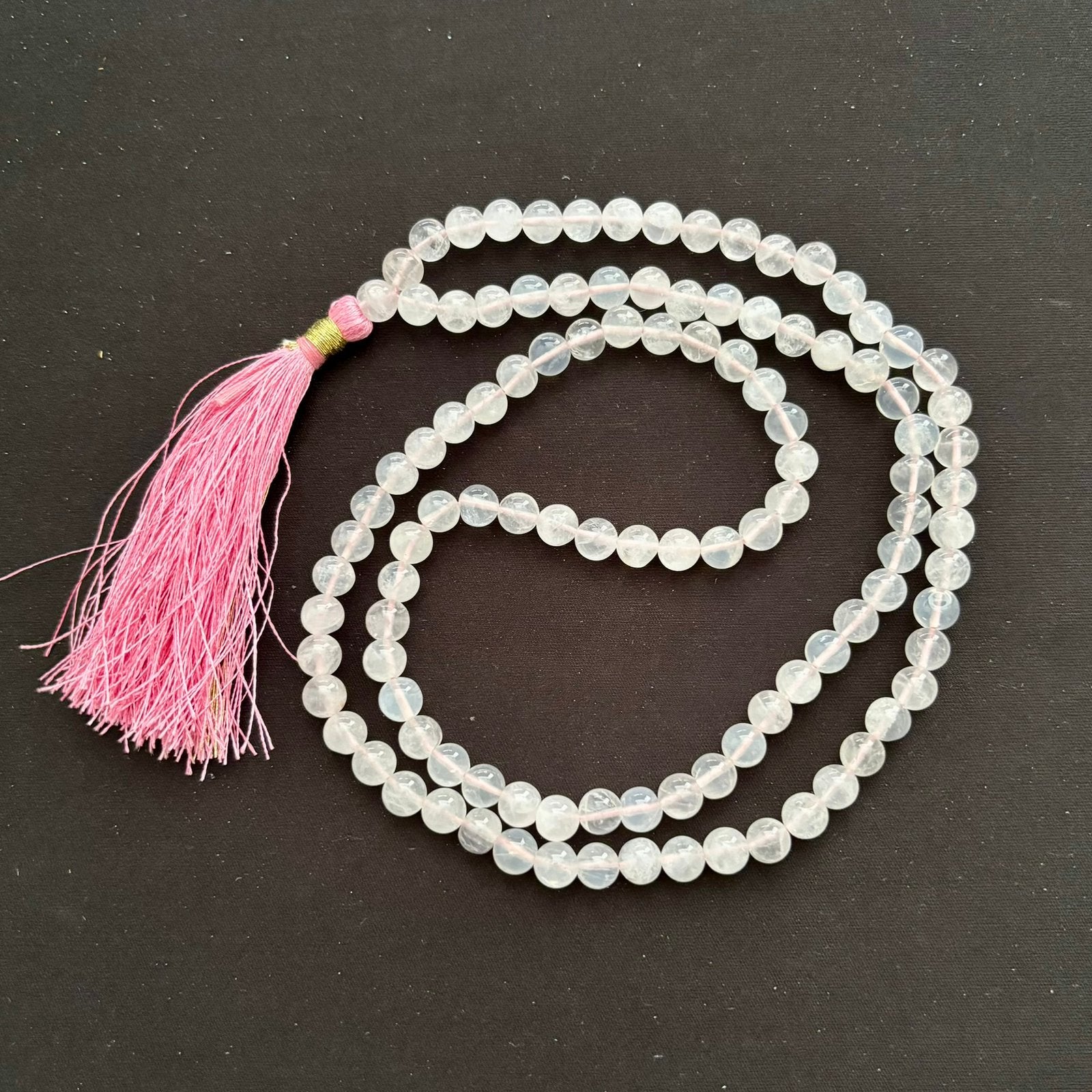 Rozenkwarts Mala - edelsteen, Sieraden, Tassen en Uiterlijk, Kettingen, Nieuw, Ophalen of Verzenden, Steen of Mineraal, Roze