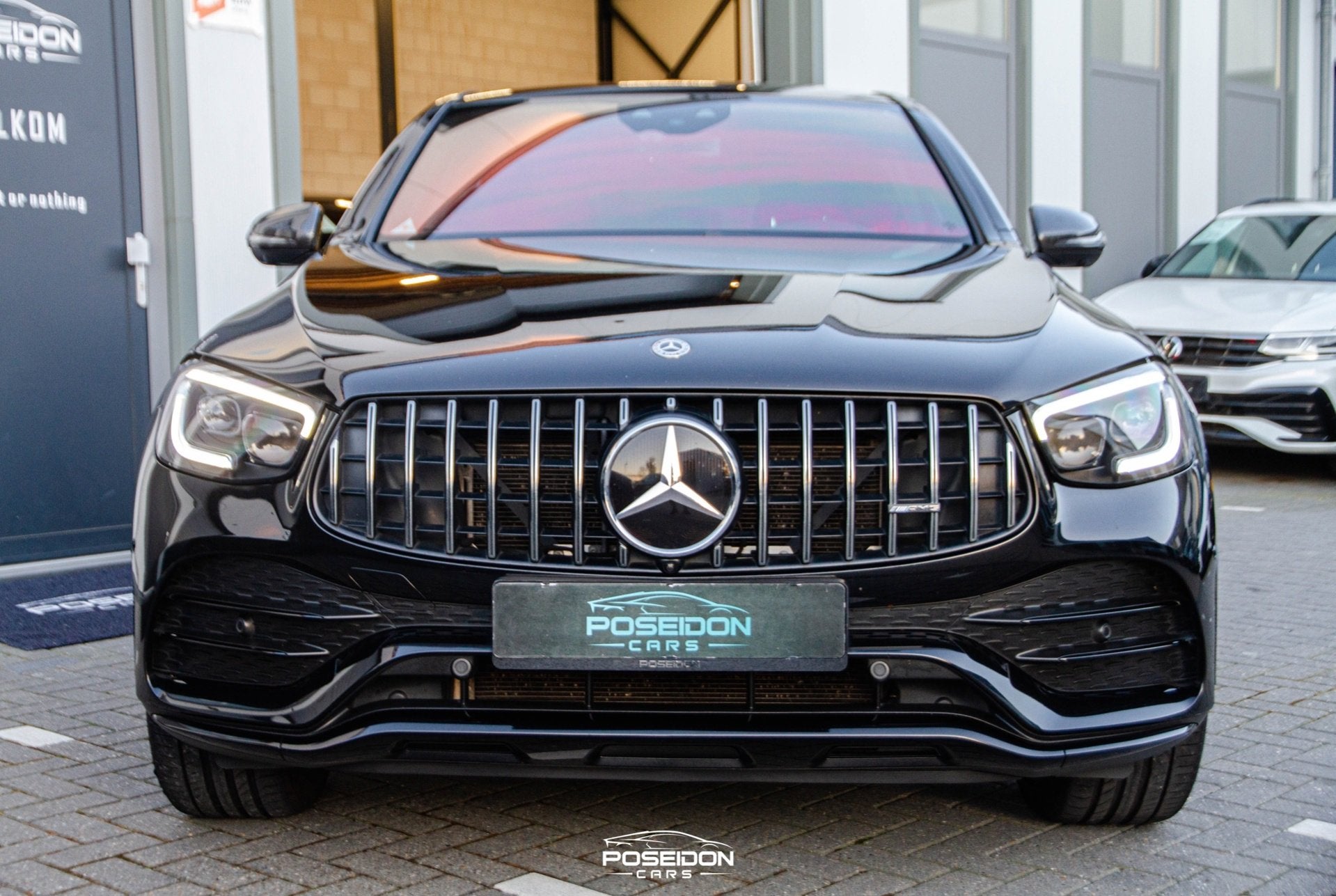 Mercedes-Benz GLC-klasse Coupé AMG 43 4MATIC LUCHTVERING |, Auto's, Automaat, Gebruikt, 390 pk, Leder