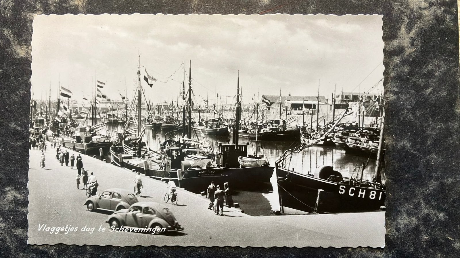 Vlaggetjesdag  Visserijdagen Scheveningen ca '51, Ophalen of Verzenden