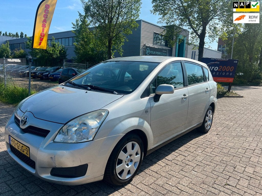 Toyota Verso 1.6 VVT-i Terra - AIRCO - CRUISE - TREKHAAK !, 450 kg, Gebruikt, 4 cilinders, Handgeschakeld