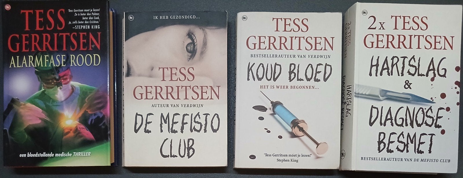 Tess Gerritsen, Ophalen of Verzenden, Zo goed als nieuw, Tess Gerritsen