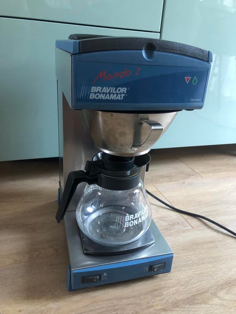 Bravilor Bonamat Mondo 2 – Professioneel filterapparaat, 10 kopjes of meer, Ophalen of Verzenden, Zo goed als nieuw, Koffiemachine