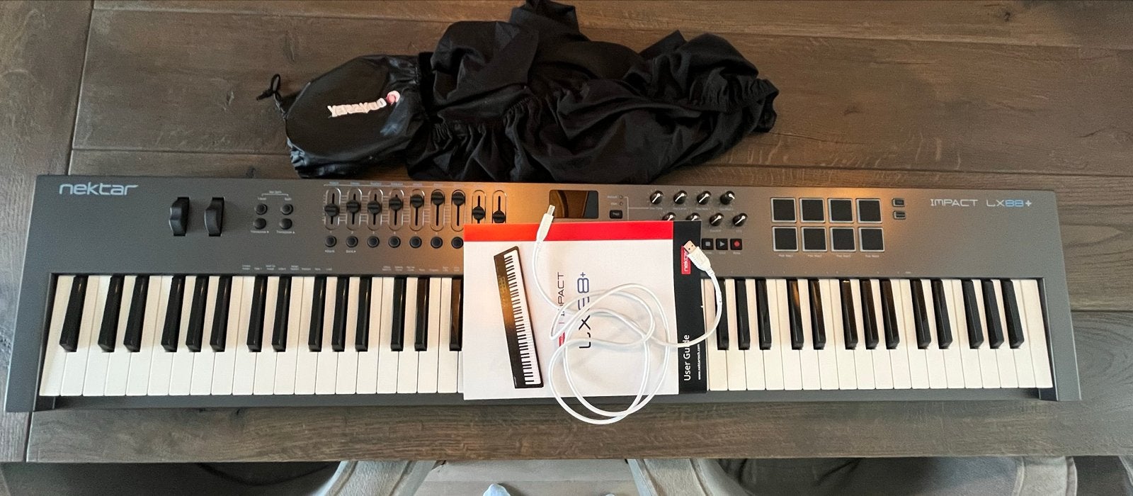 Nektar Impact LX88+ MIDI Keyboard - Kan aan, alleen ophalen, Gebruikt, 88 toetsen, Midi-aansluiting, Ophalen