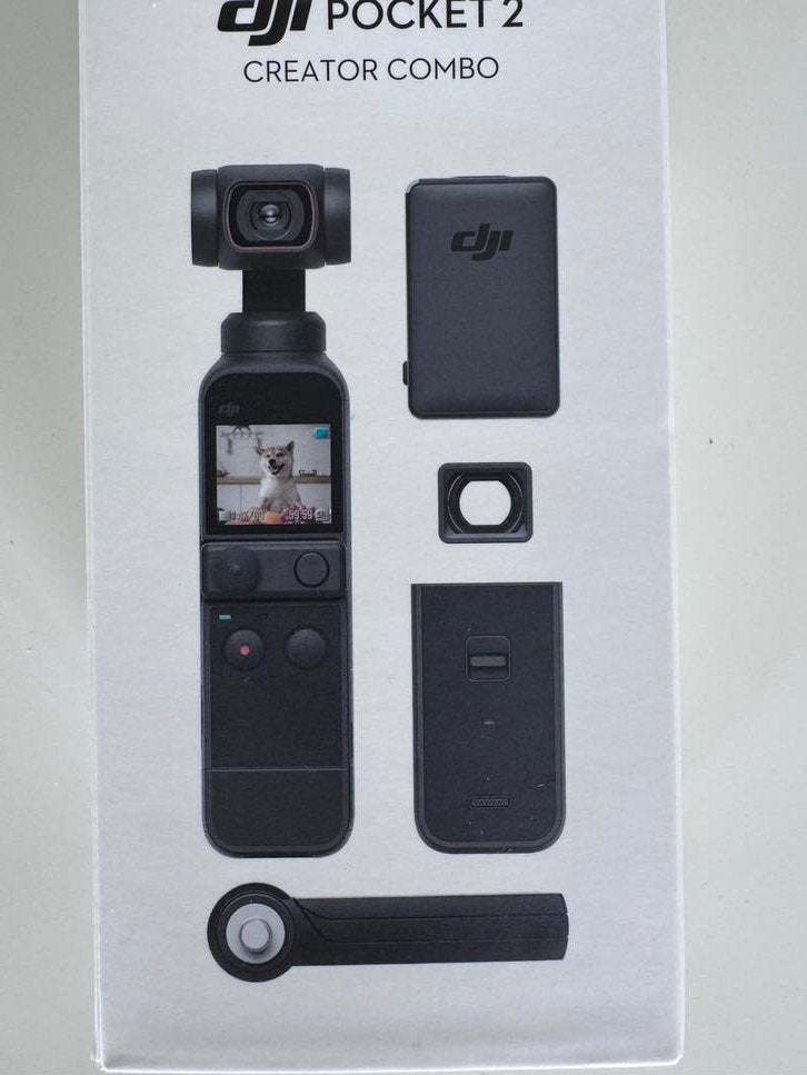 DJI Pocket 2 Creator Combo + ND filter set, Zo goed als nieuw, Externe microfoon, Camera, Ophalen