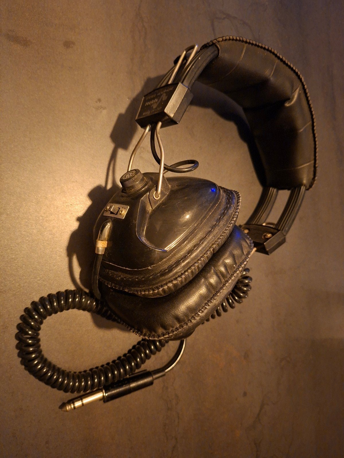 Vintage Roelofs Stereo Hoofdtelefoon Model DH-203, Overige merken, Gebruikt, Ophalen of Verzenden, Over-ear