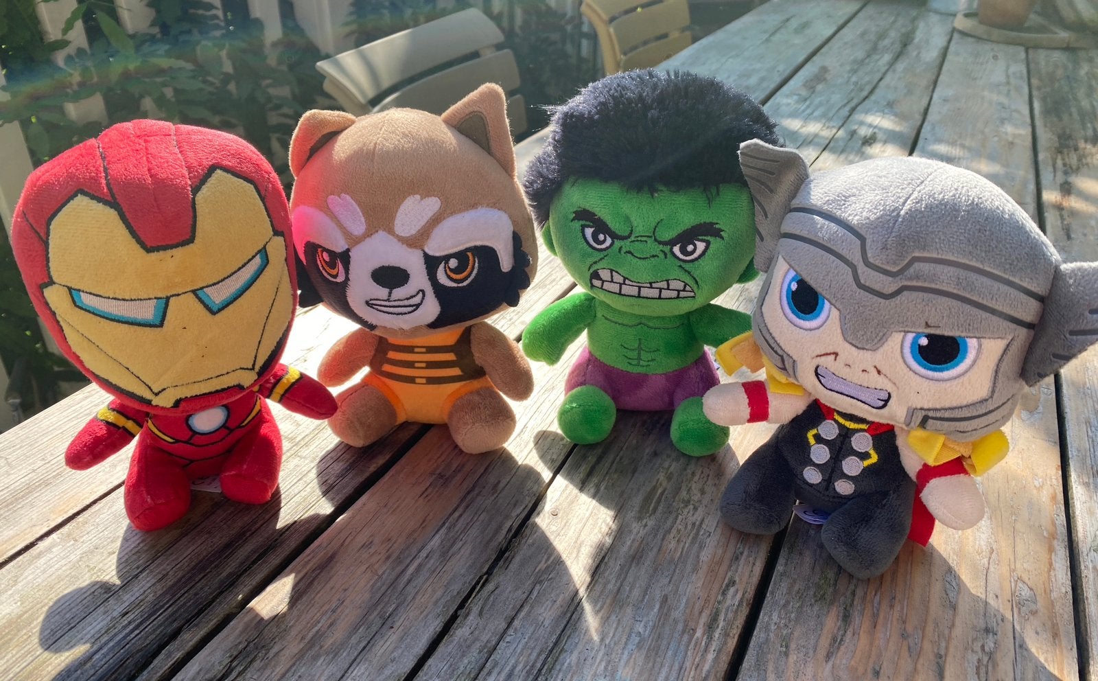 Marvel figuren NIEUW Hulk Rocket Raccoon Thor Iron man, Ophalen of Verzenden, Nieuw, Overige typen, Klein (minder dan 20 cm)