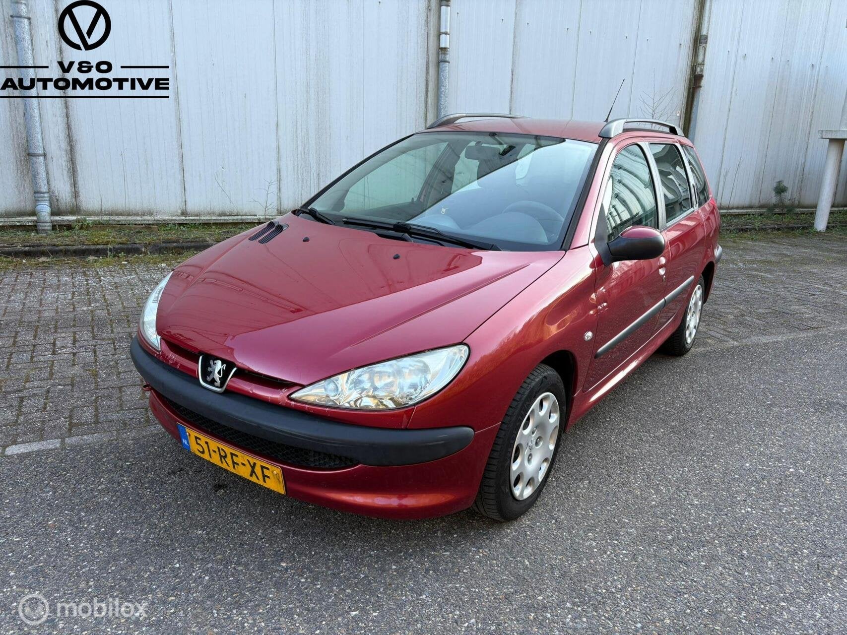 Peugeot 206 SW 1.4 Air-line | Airco, Auto's, Voorwielaandrijving, Stof, Zwart, 4 cilinders