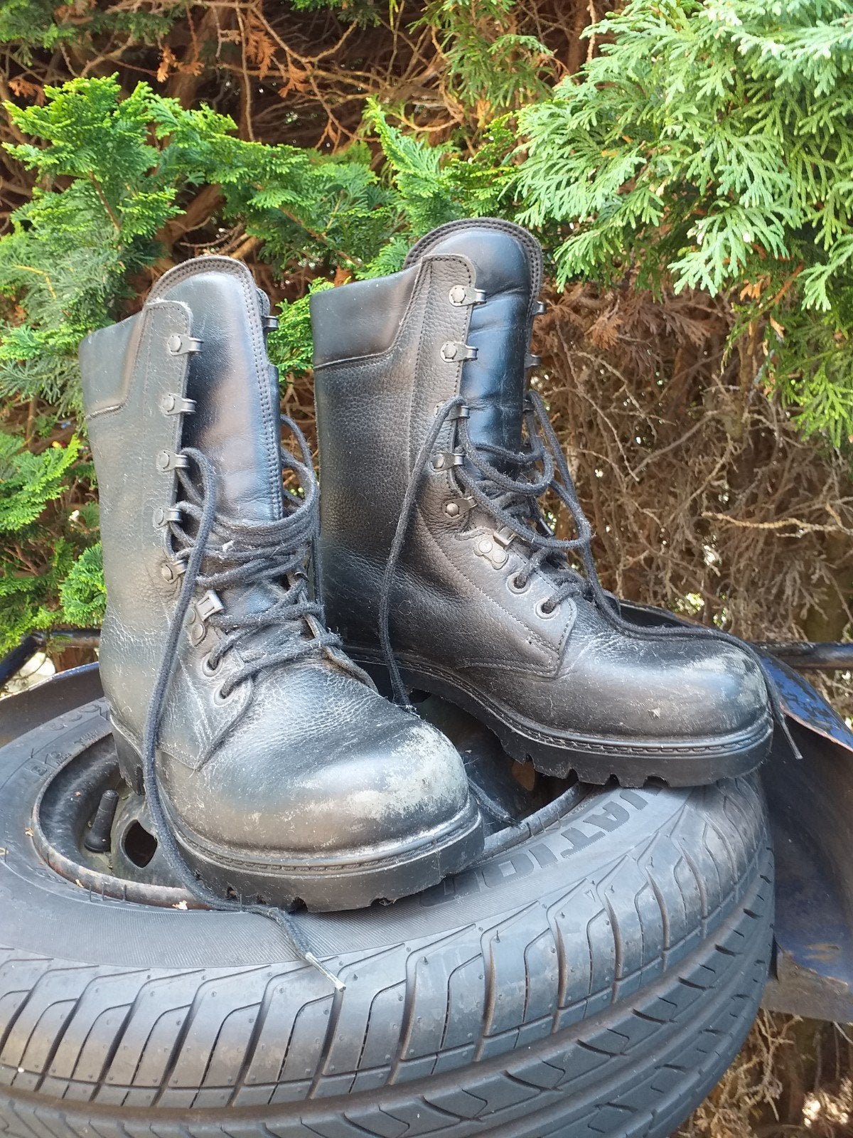 legerschoenen/kisten maat 260 s, Ophalen, Landmacht, Nederland, Kleding of Schoenen