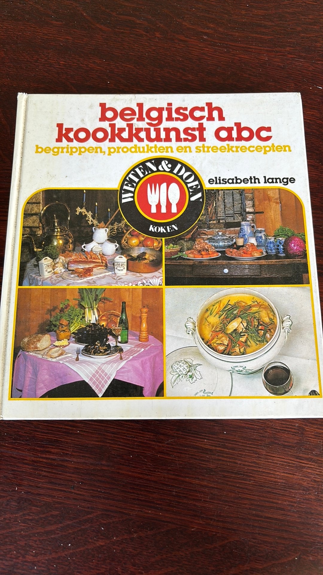 Belgische kookkunst abc - Elisabeth Lange, Ophalen of Verzenden, Zo goed als nieuw, Nederland en België