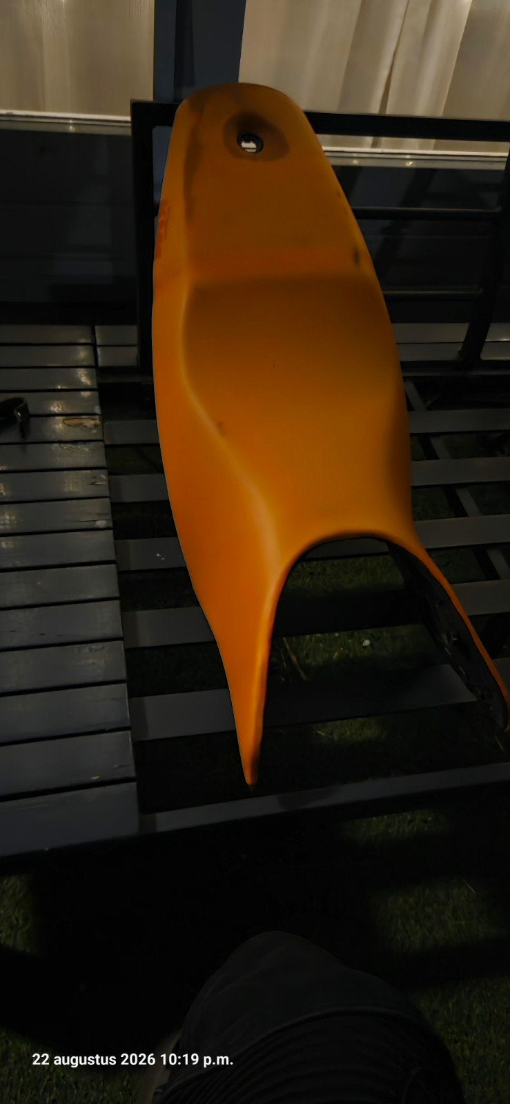 Zadel Oranje KTM SUPERDUKE 990 (2007-2011), Ophalen of Verzenden