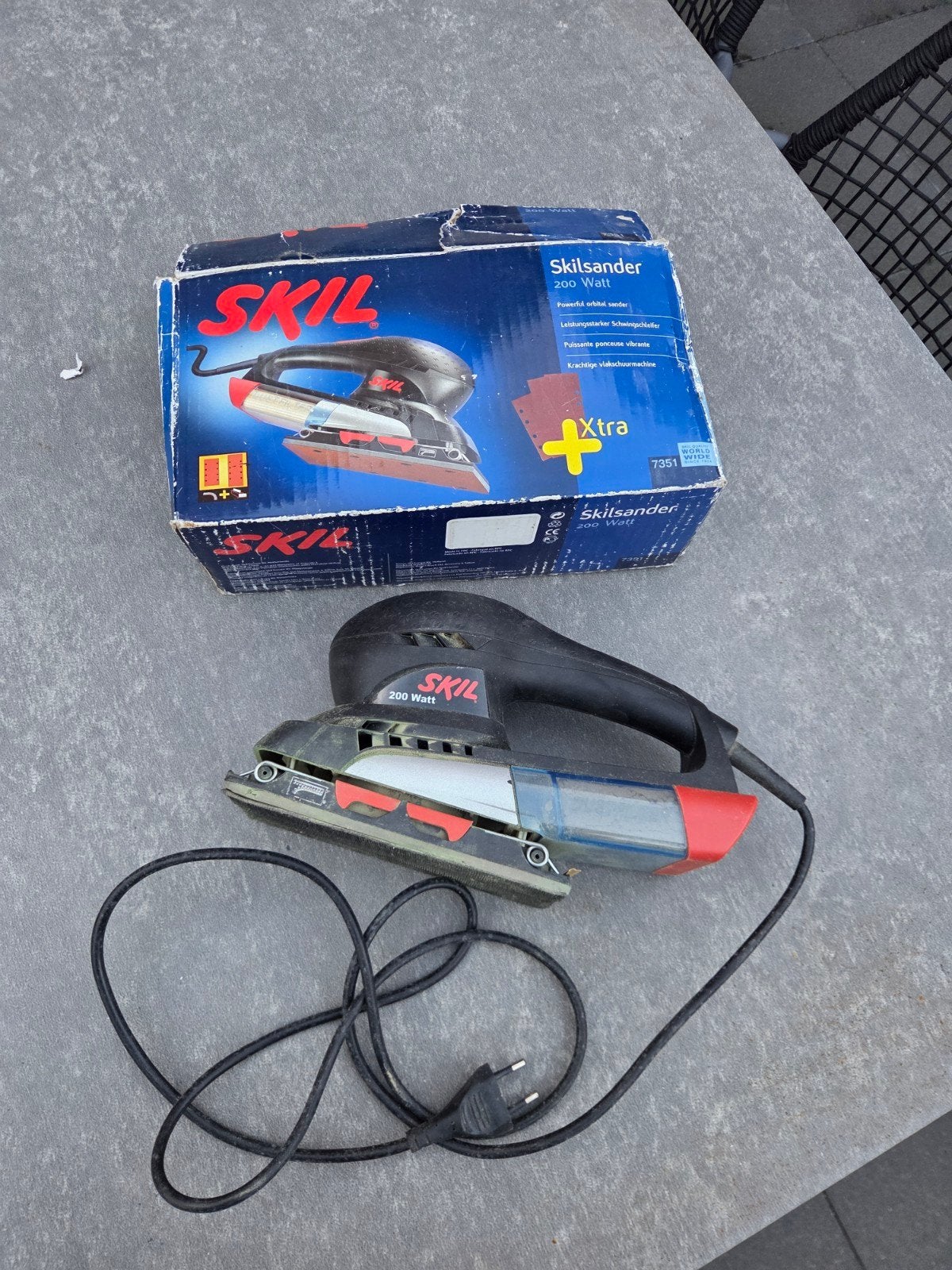 skil schuurmachine, Ophalen, Gebruikt, Minder dan 600 watt, Vlakschuurmachine