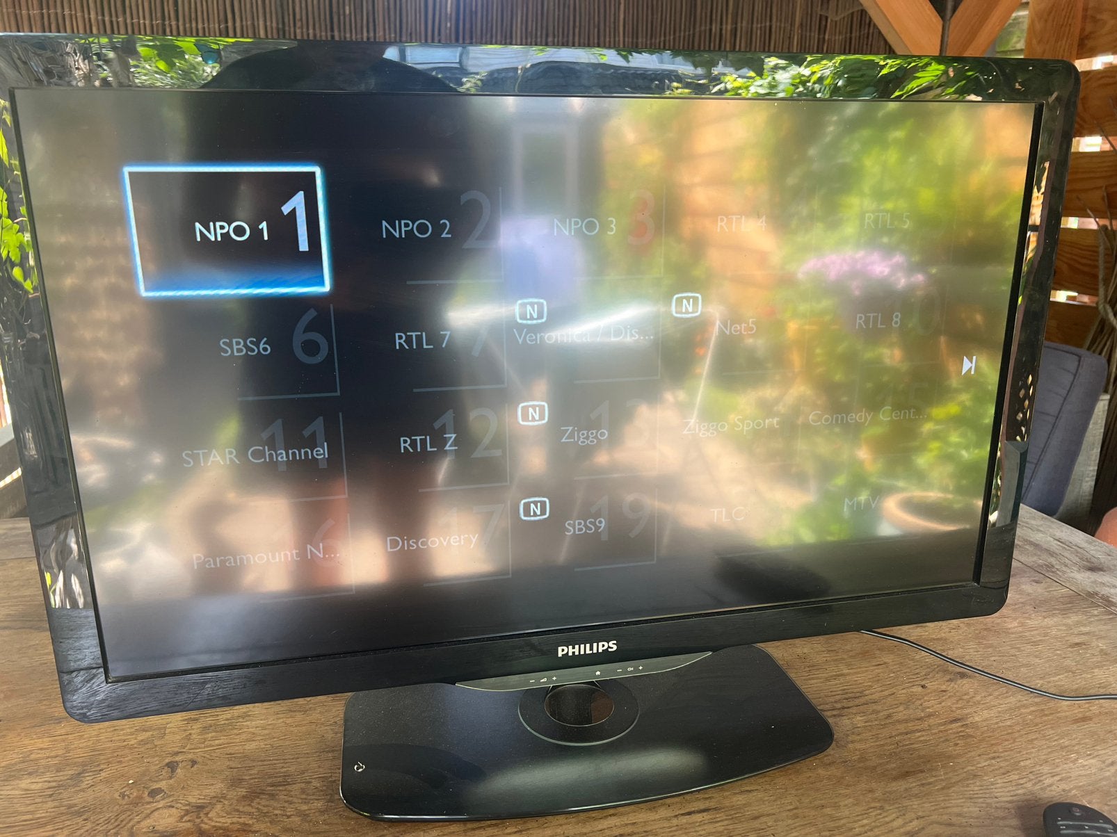 Philips flatscreen TV 80 cm / 42 inch met afstandbediening, Ophalen, Philips, Gebruikt, 50 Hz