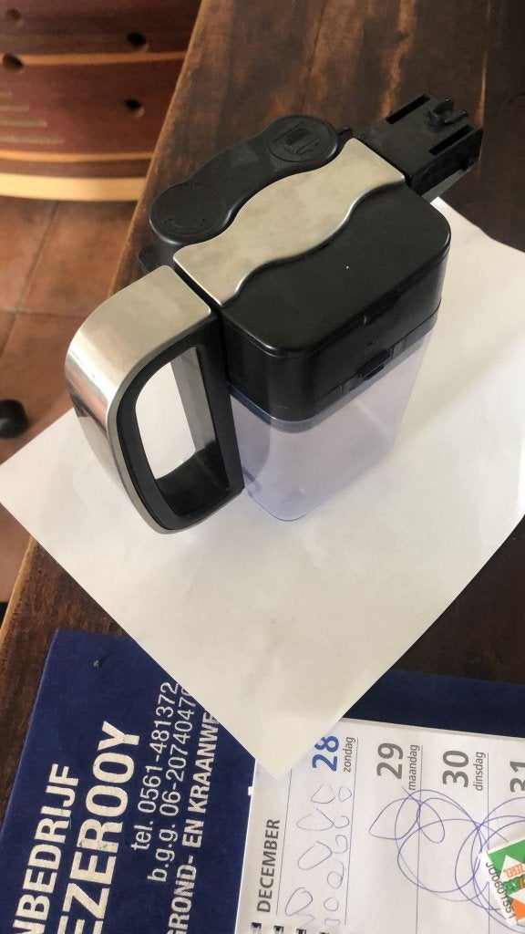 Saeco Intelia EVO one touch cappacino HD8753, Witgoed en Apparatuur, Koffiezetapparaten, Ophalen of Verzenden, Gebruikt, Koffiemachine