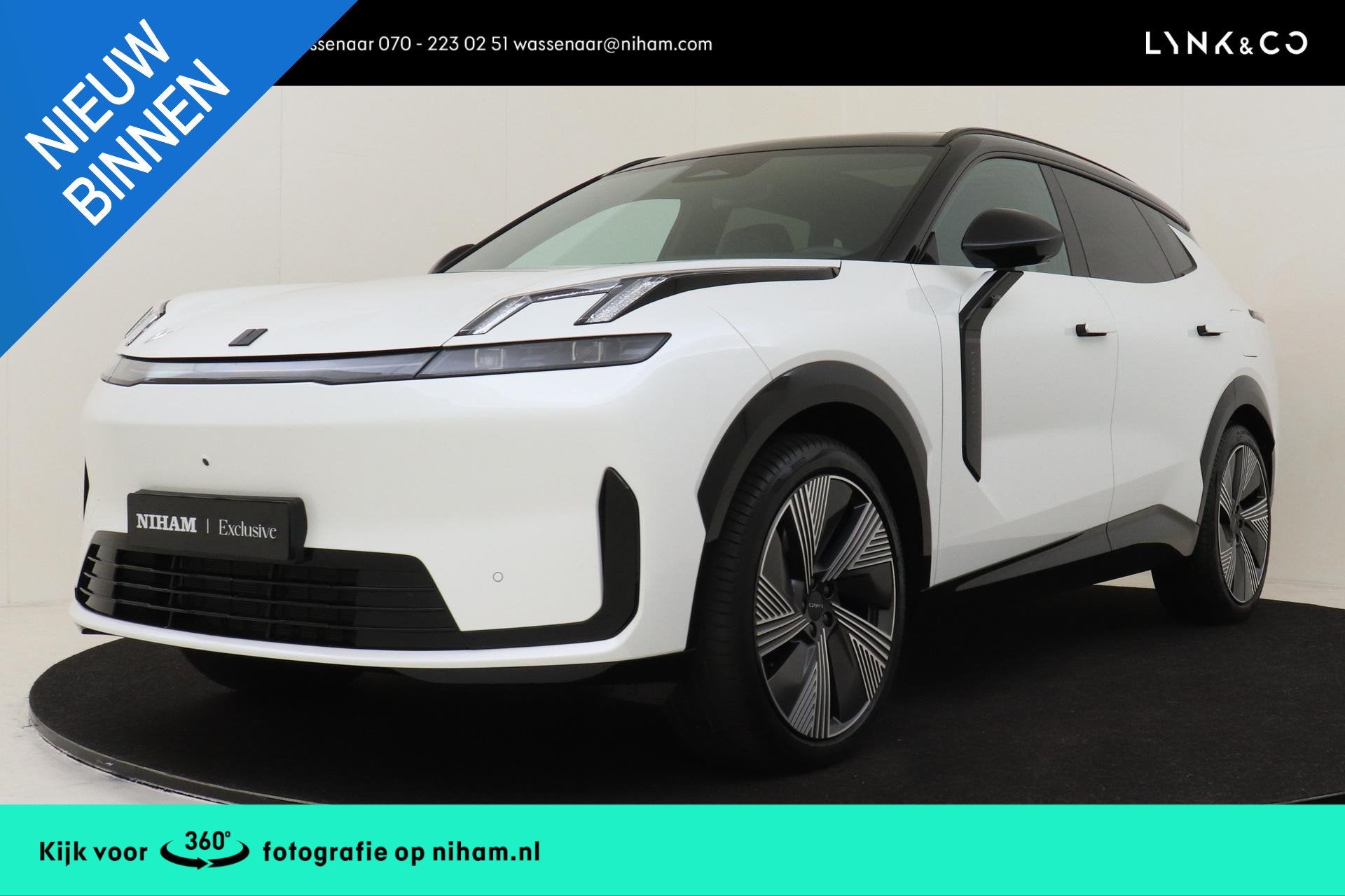 Lynk & Co 08 1.5 PHEV MORE -PANO.DAK|ADAP.CRUISE|HARMAN/KARD, 12 maanden, Euro 6, Wit, Plug-in hybride