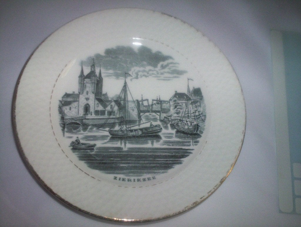 bordje zierikzee 1884 nederland regout, Ophalen of Verzenden