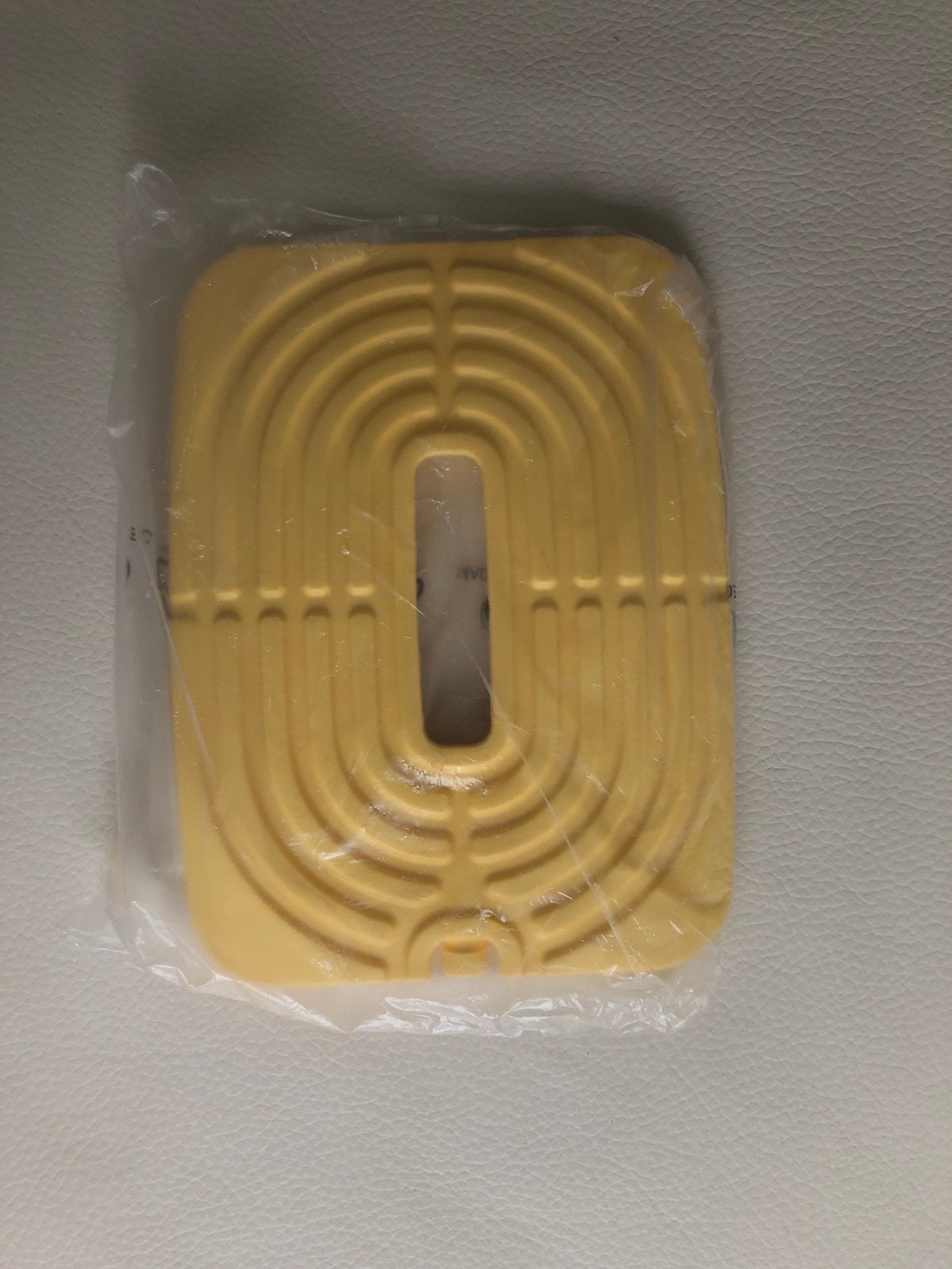 Tupperware splinternieuwe koelelement, Botervloot, Geel, Nieuw, Ophalen of Verzenden