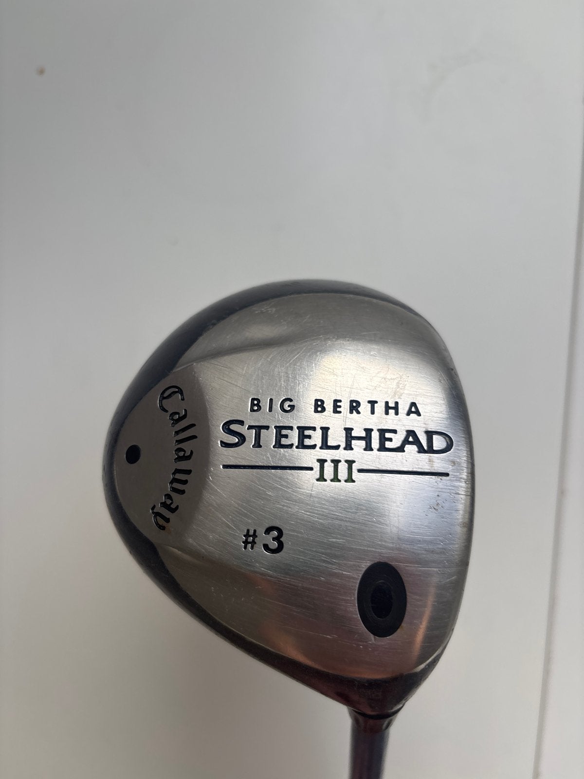 Callaway Big Bertha Steelhead III #3 Fairwaywood Dames Flex, Ophalen of Verzenden, Gebruikt, Club, Callaway