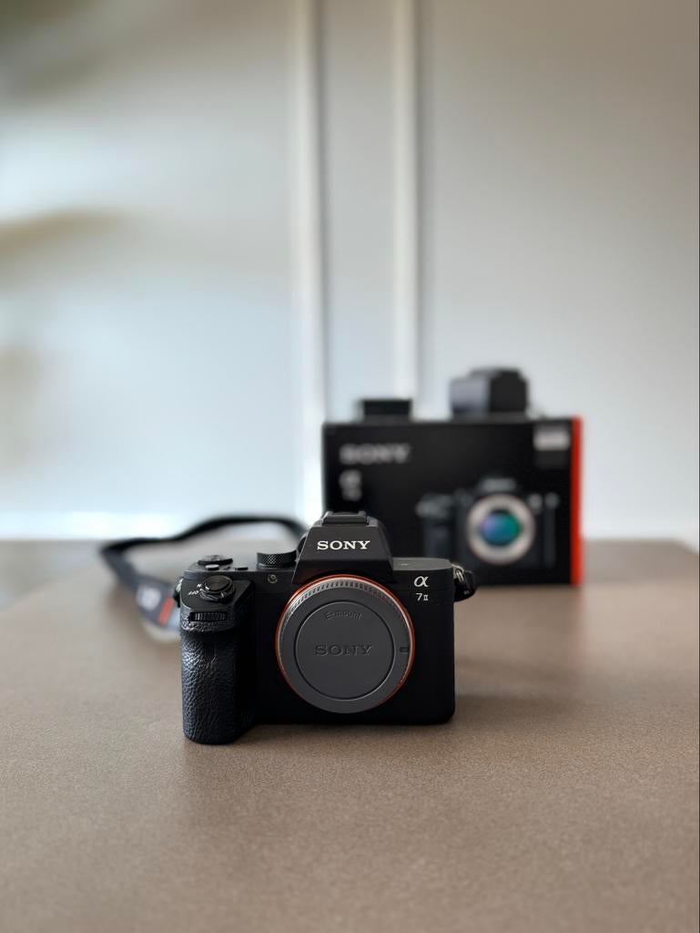 Sony A7 II (A7 Mark 2) Full-Frame Systeemcamera, Audio, Tv en Foto, Fotocamera's Digitaal, Ophalen, Gebruikt, Spiegelreflex, Sony