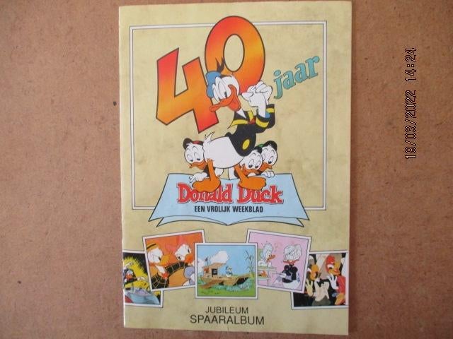 adv6094 donald duck 40 jaar spaaralbum, Eén stripboek, Ophalen, Gelezen