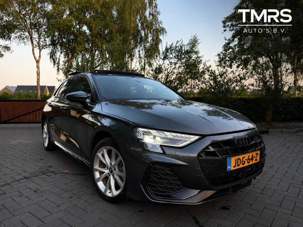 Audi A3 Sportback TFSI e 204pk S line PANORAMA Camera ACC NL, Auto diversen, Schadeauto's, 1498 cc, Hybride Elektrisch/Benzine