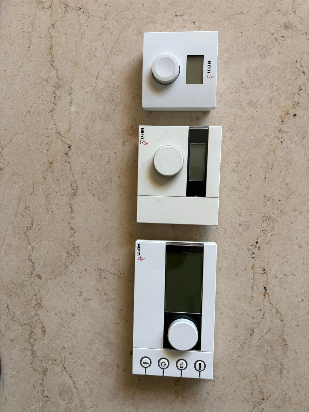 Nefit Moduline 100 , type 300 en type 1000 Kamerthermostaten, Ophalen of Verzenden, Gebruikt