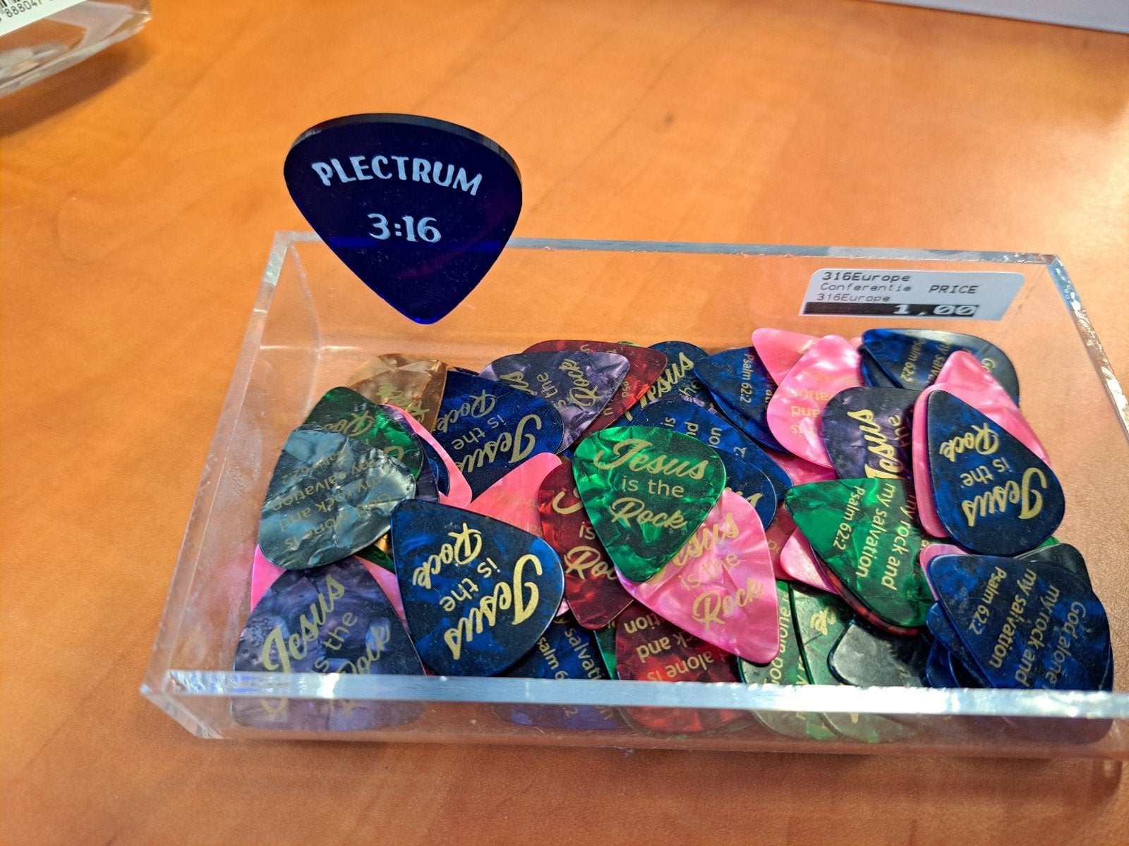Gitaar plectrums met inspirerende teksten, Ophalen of Verzenden, Nieuw, Overige typen