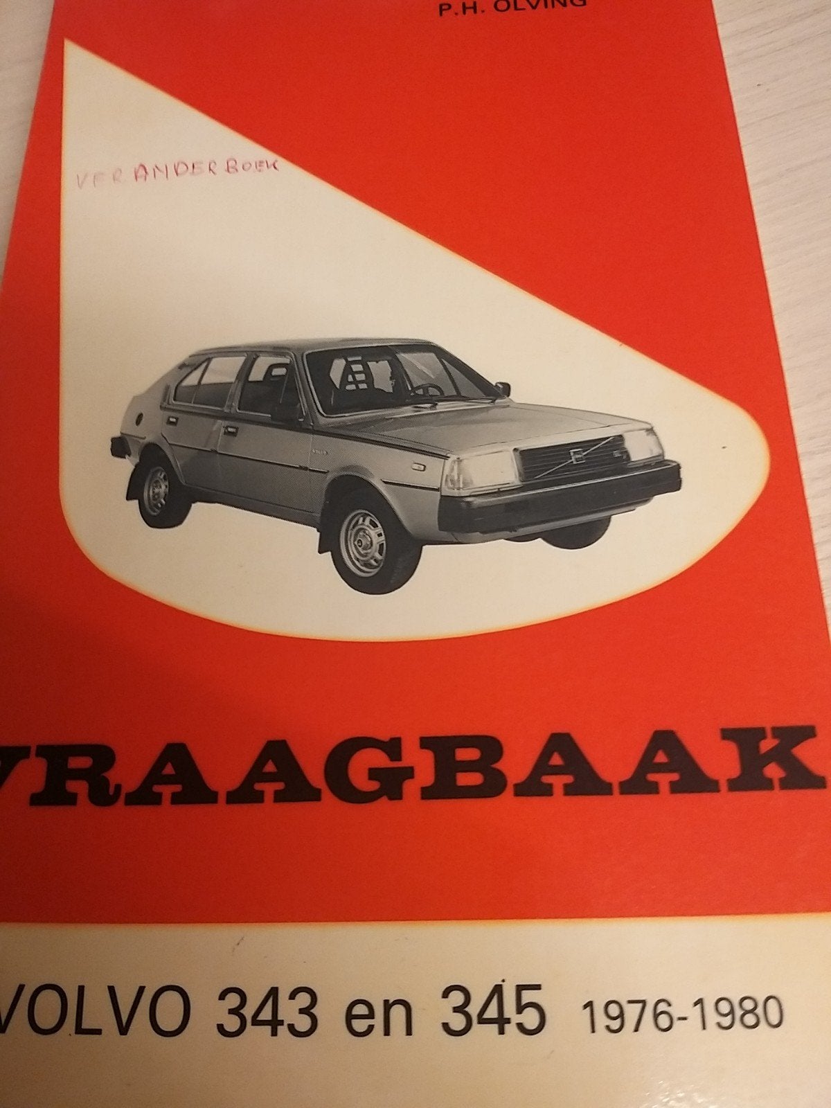 Volvo 340 343 345 vraagbaak werkplaats handboek izgst, Ophalen of Verzenden