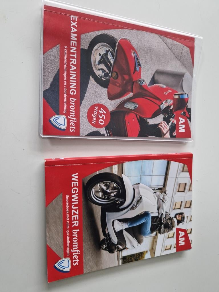 Theorieboeken boor scooterrijbewijs, Ophalen