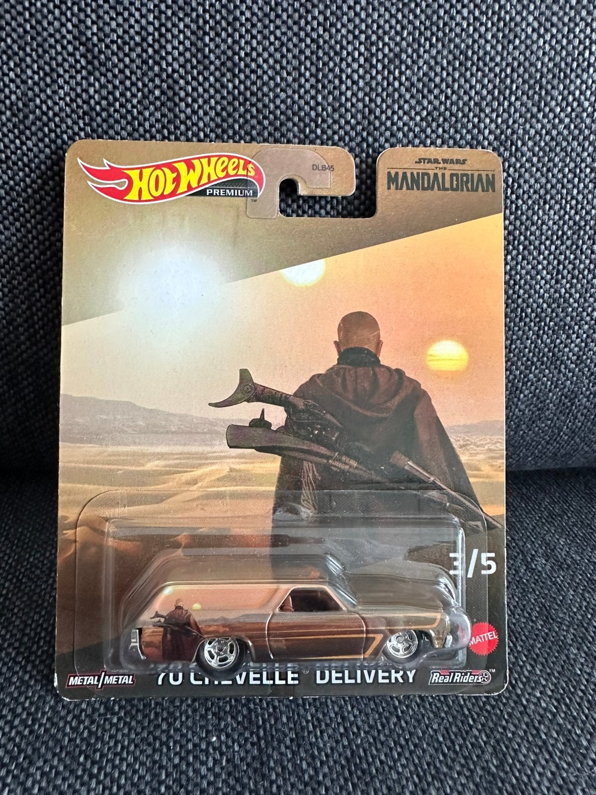 Hot Wheels Star Wars The Mandalorian '70 Chevelle Delivery, Ophalen of Verzenden, Zo goed als nieuw, Auto