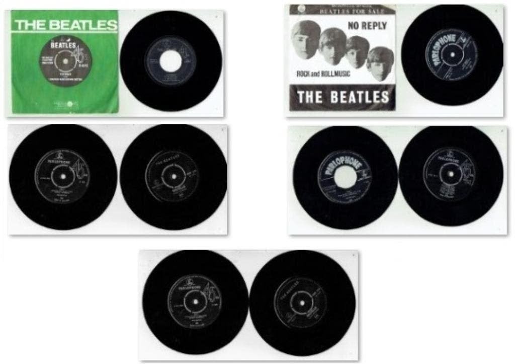 The Beatles 8 Singles, Ophalen of Verzenden, Gebruikt, Pop