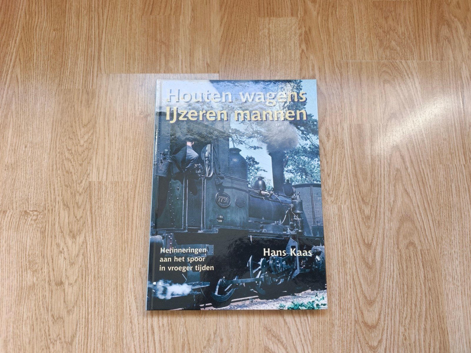 Houten wagens IJzeren mannen, Hans Kaas, Verzenden, Zo goed als nieuw, Hans Kaas, Trein