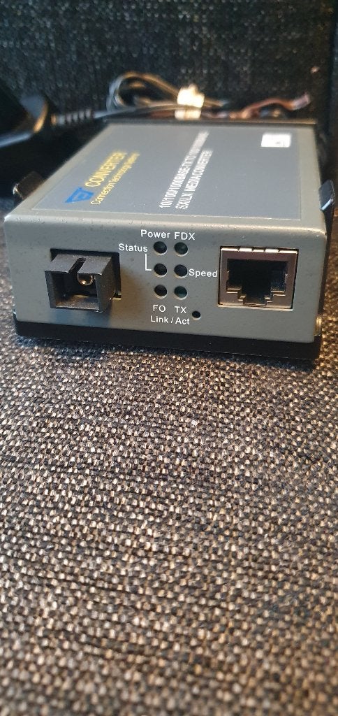 Converter Lan/Fiber SFP, Ophalen of Verzenden