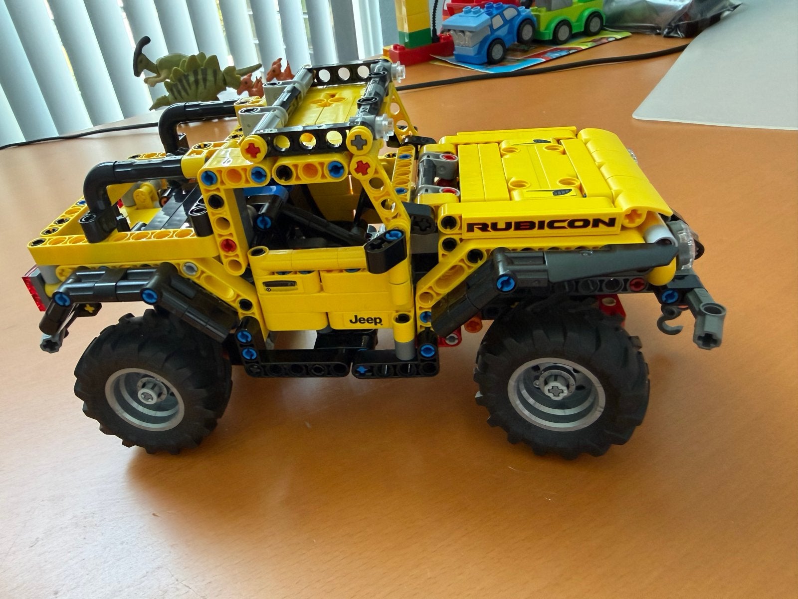 Zgan Lego Technic Jeep Wrangler Rubicon, Ophalen of Verzenden, Zo goed als nieuw, Overige merken