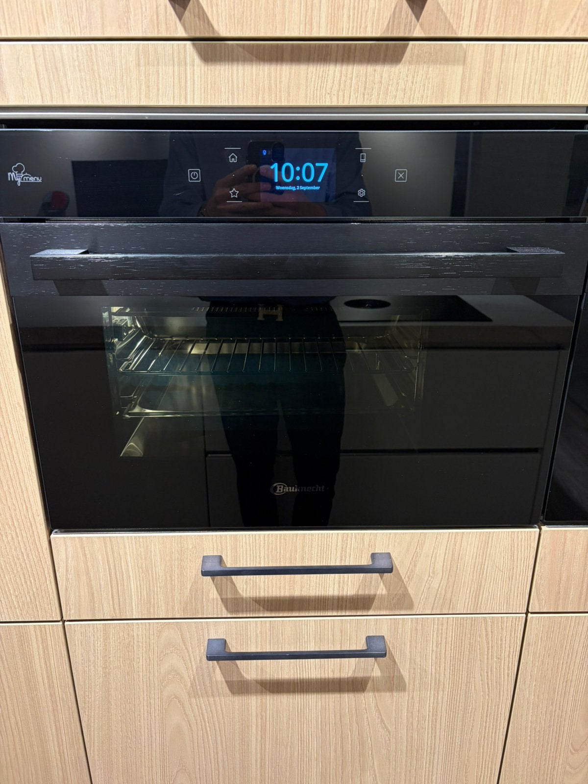 Bauknecht Combi-oven + Stoomoven | Luxe Inbouw | Zwart, Ophalen, 45 tot 50 cm, Bauknecht, Nieuw
