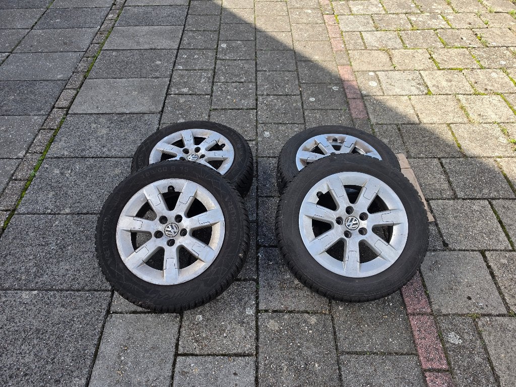 Autobanden volkswagen polo, Ophalen, Gebruikt, 16 inch, Banden en Velgen