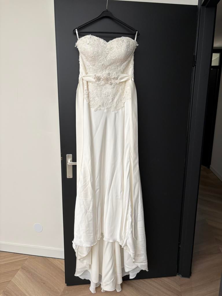 Bruidsjurk Sincerity Bridal TEAB, Ophalen of Verzenden, Zo goed als nieuw, Wit, Trouwjurk