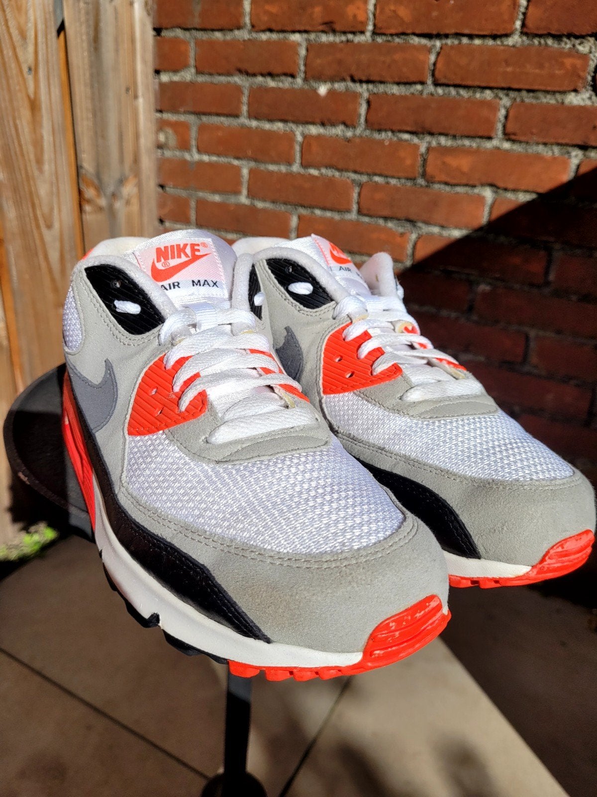 Nike Air Max 90 OG "Infrared" maat 43 zgan, ManolaSneakers@gmail.com, 5151AS, Overige kleuren, Nike