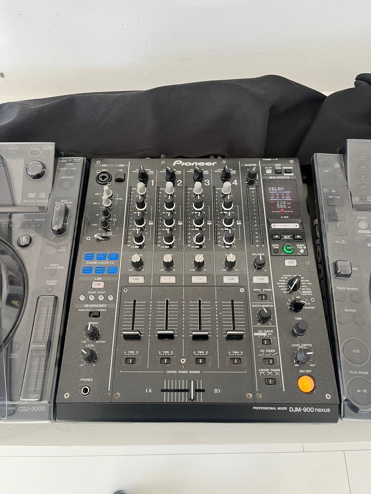 Pioneer DJM-900 nexus professionele DJ mixer, Ophalen, Gebruikt, Minder dan 5 kanalen, Microfooningang