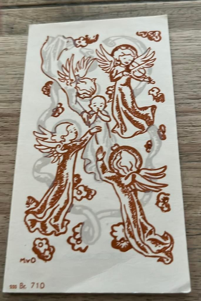 Dordrecht,,1946:::Marley, Verzamelen, Geboortekaartjes en Visitekaartjes, Ophalen of Verzenden, Voor 1970