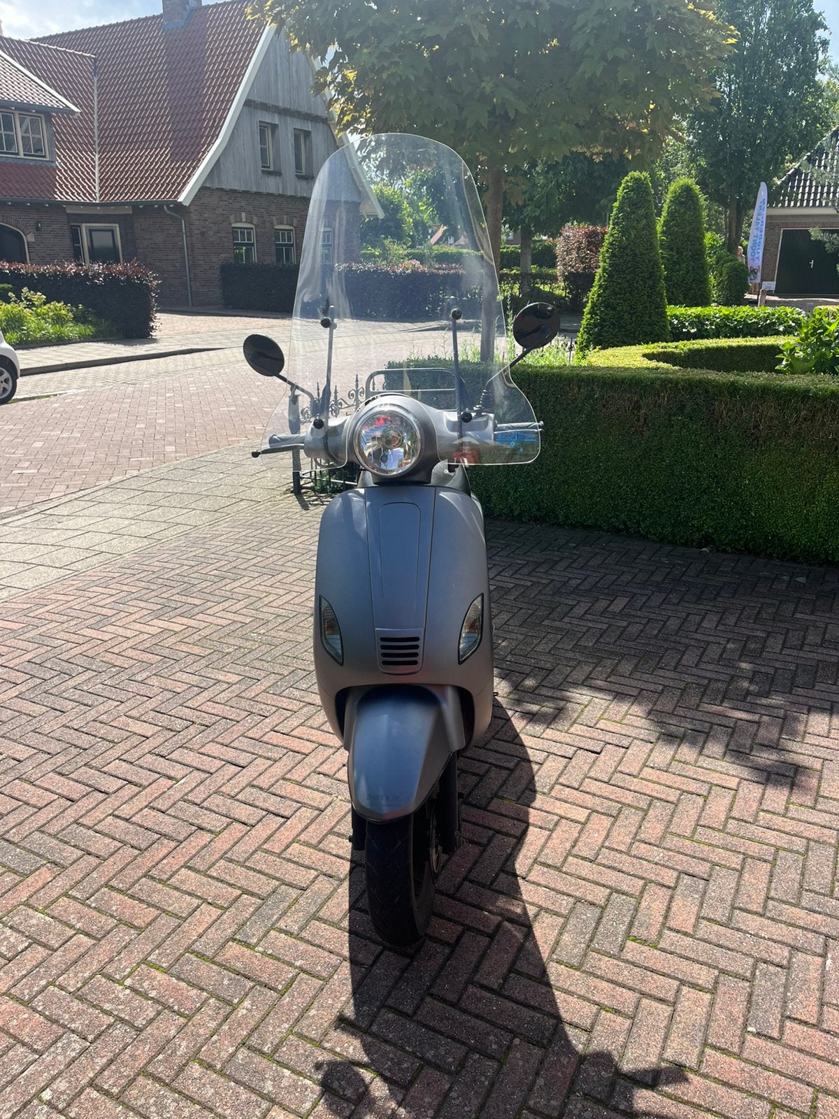 Turbho Y7 RL-50 Bromscooter (2018)  Geel Kenteken – 9.982 km, Ophalen of Verzenden, Zo goed als nieuw, Benzine, Overige merken